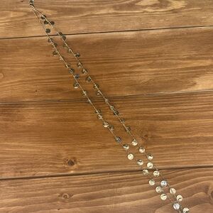 Elegant mixed metal - silver & Gold Necklace